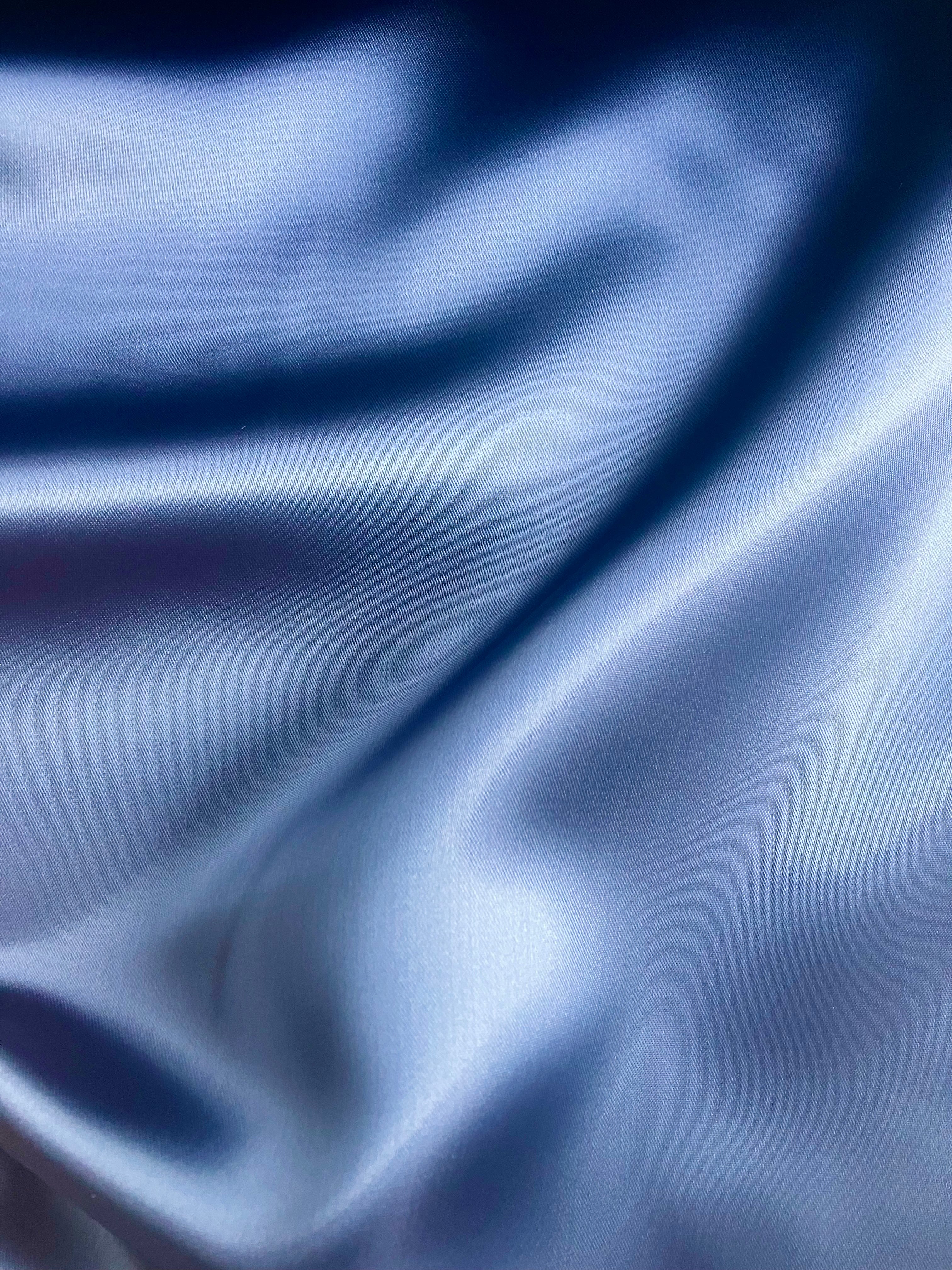 PFVS010 - Viscose Satin Lining - Navy Blue