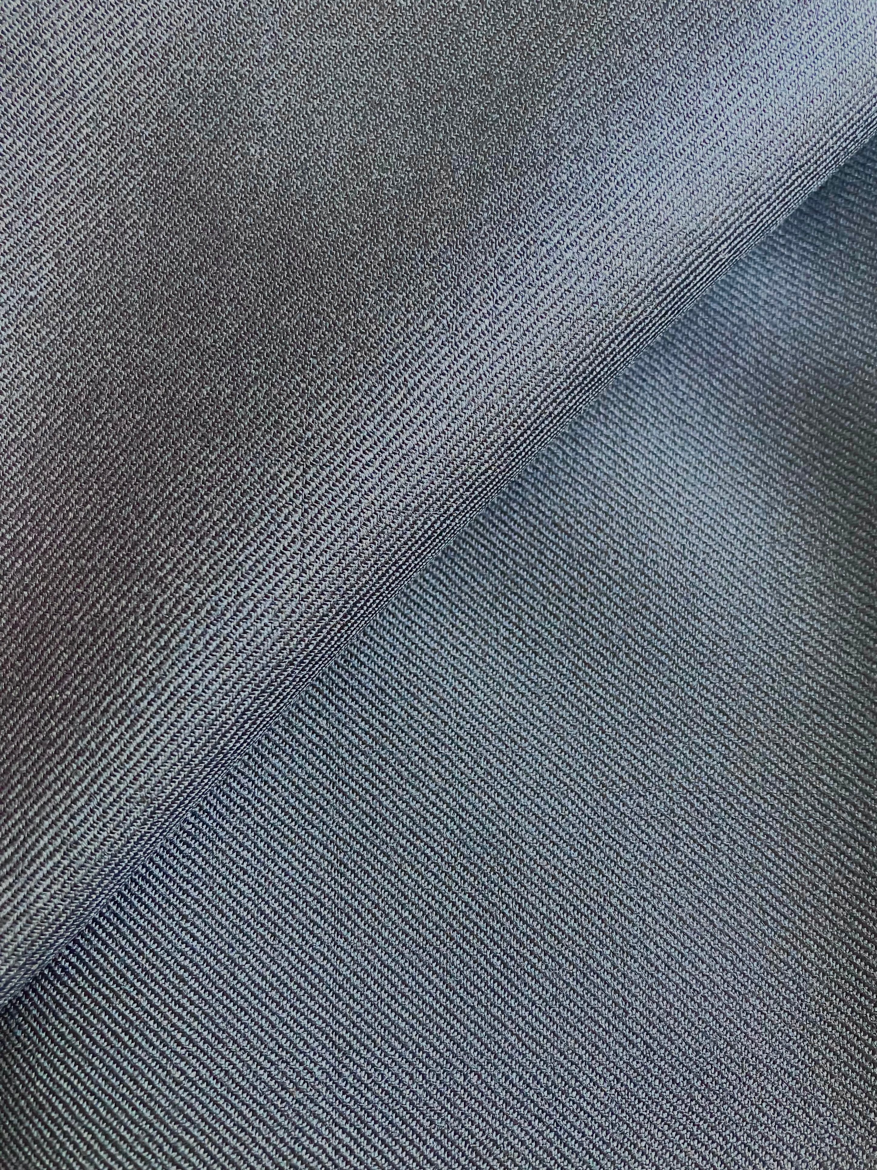 PFS021 - 100% Super 100s Wool Twill Suiting - Midnight Navy (3.5m)