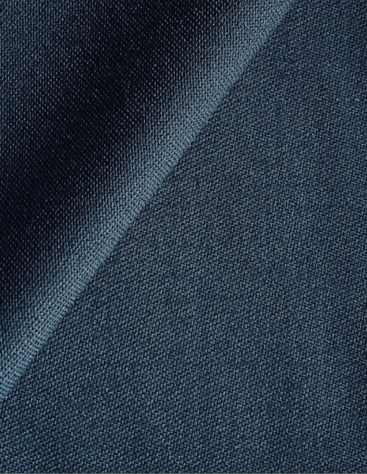 PF152 - Pure Wool Barathea Suiting - Navy