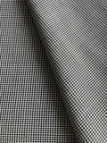 PFS006 - 100% Super 120’s & Cashmere Puppytooth Suiting - Black/White (3.1m)