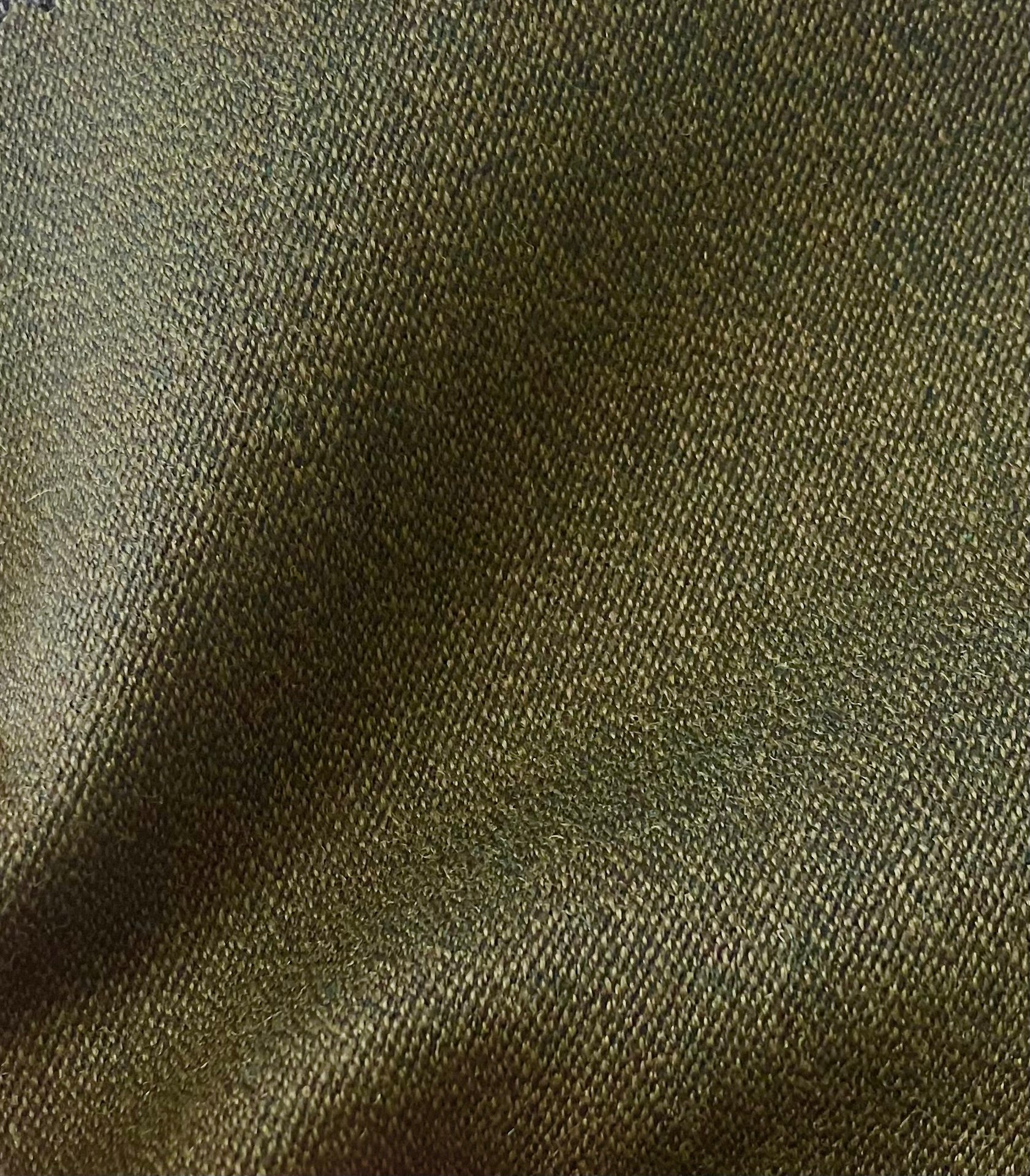 PF226 Pure Wool Covert - Dark Green
