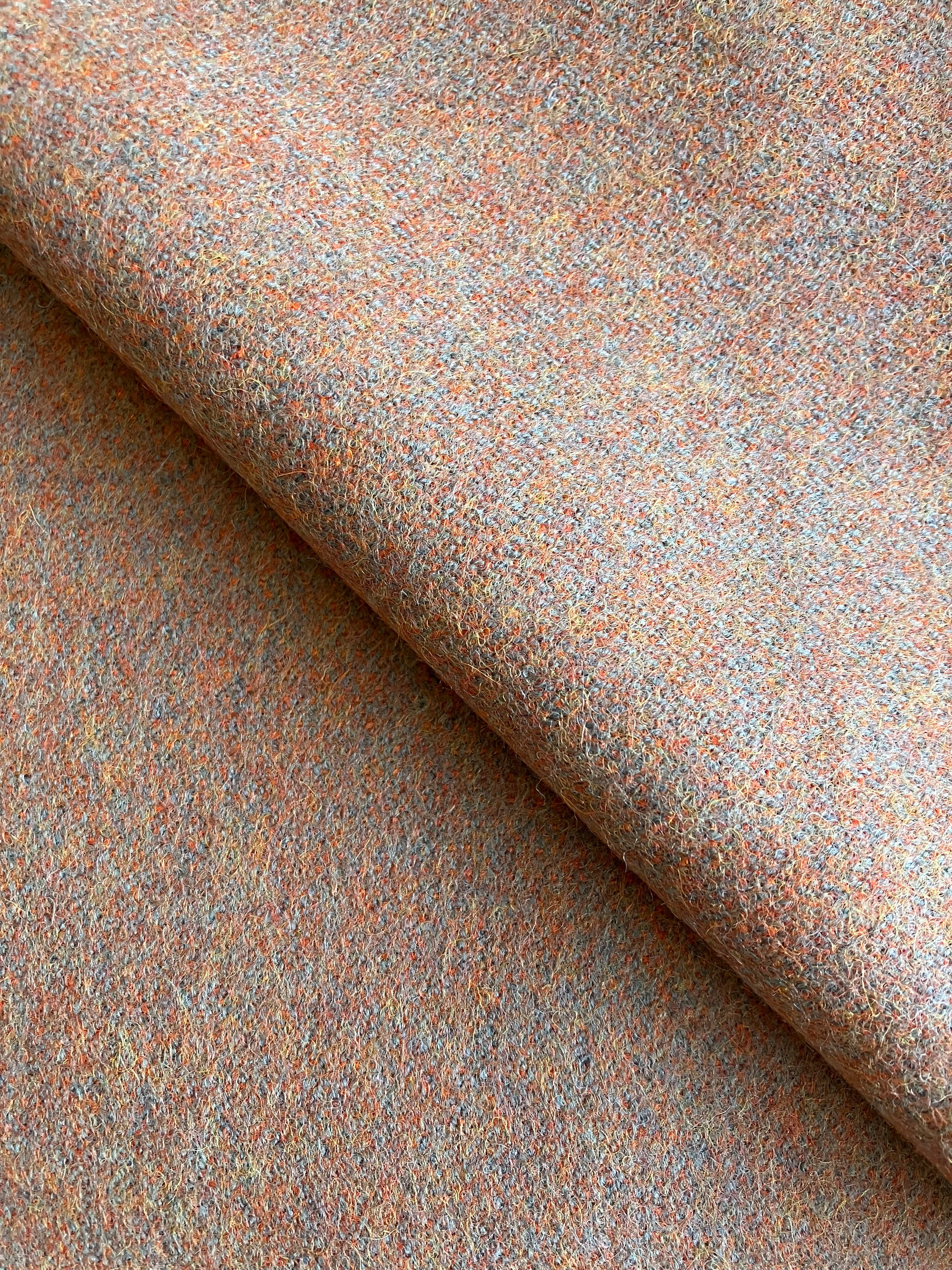 PFS064 - 100% Wool Melton - Fire & Ice (5.0m)