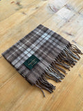 Pennine Scarf - Mocha Check