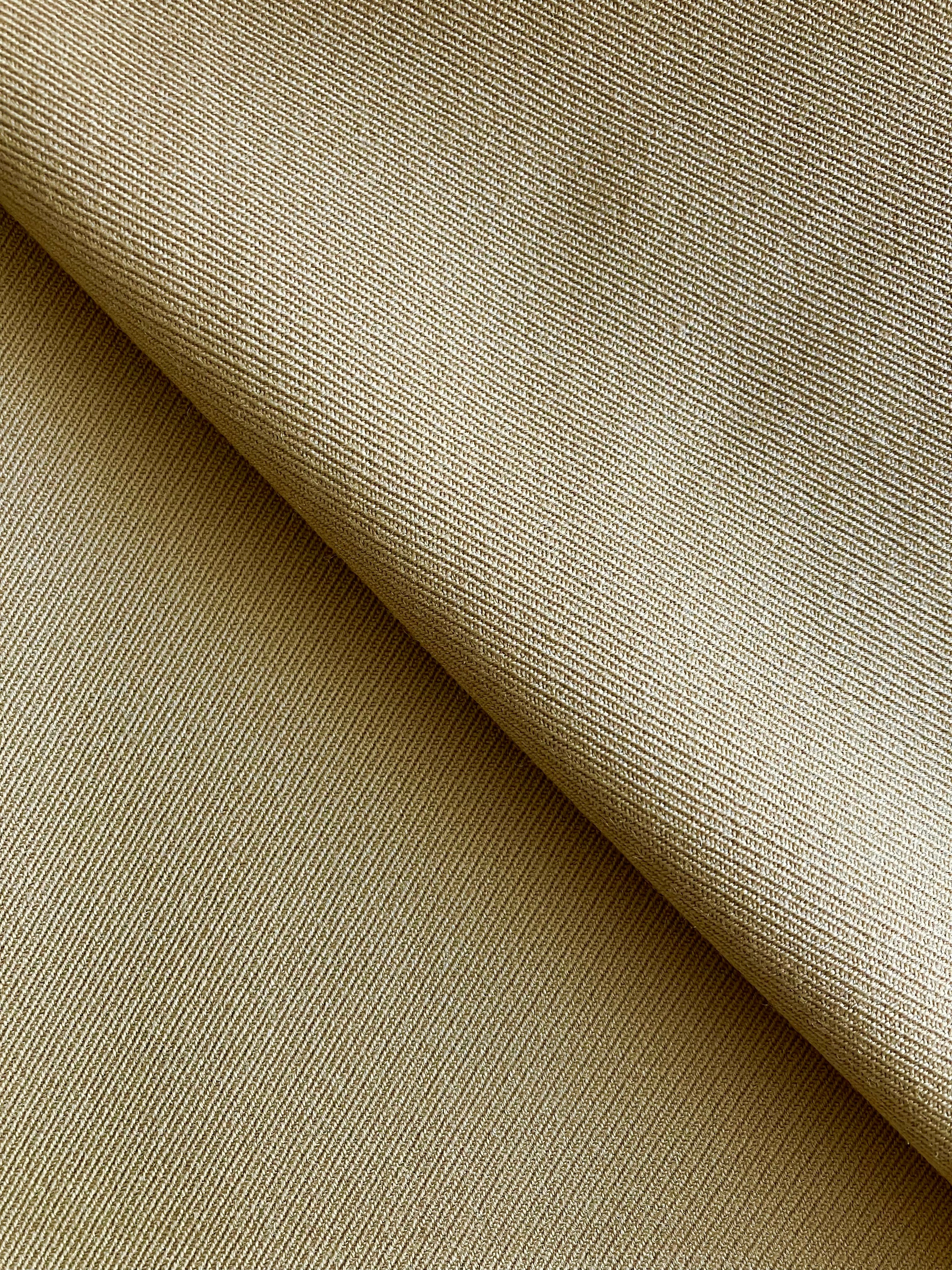 PFS037 - 100% Wool Cavalry Twill Suiting - Camel (12.0m)