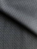 PFS009 - 100% Super 120’s & Cashmere  Diamond Weave Suiting - Charcoal (3.5m)