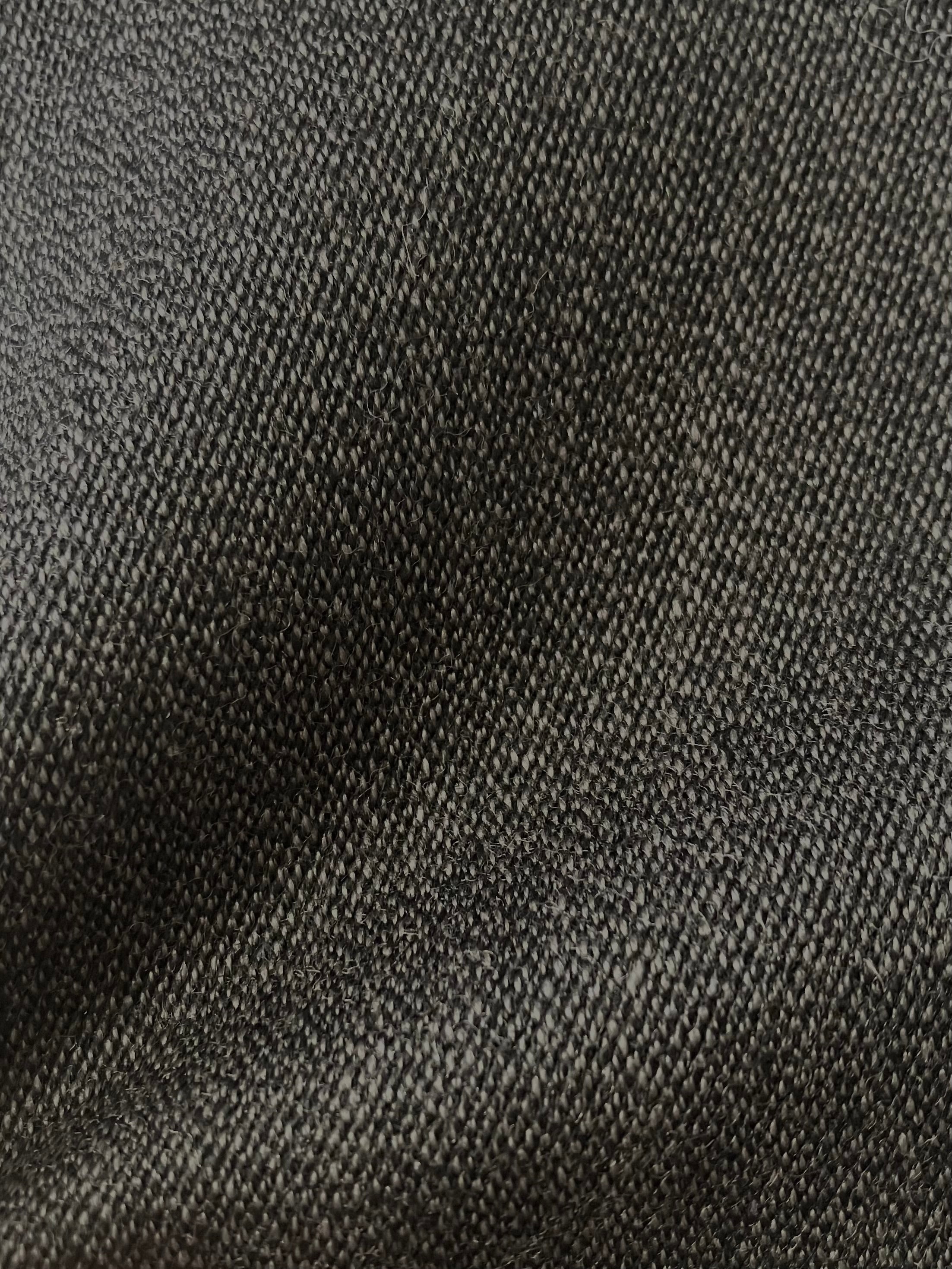 PF227 Pure Wool Covert - Charcoal