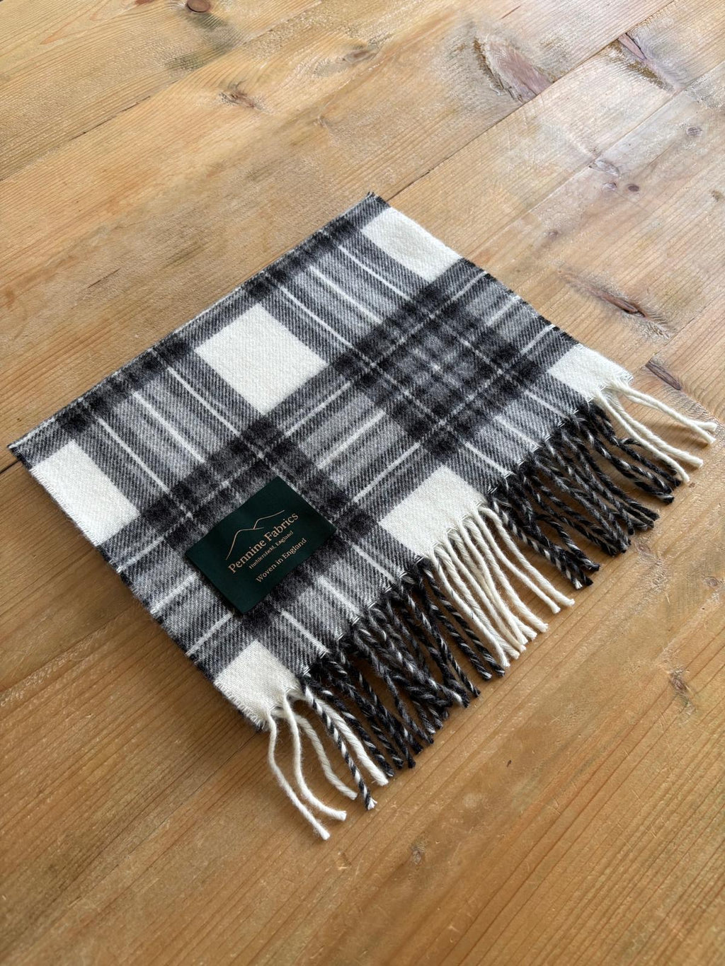 Pennine Scarf - Grey Stewart