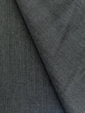 PFS067 - Fine Wool & Cashmere Herringbone Suiting - Dark Grey (2.3m)