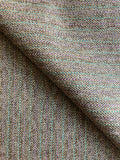 PFS057 - 100% Wool Herringbone Stripe Tweed Suiting - Mole Brown (3.15m)