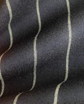 PF167 Super 120s & Cashmere Panama Suiting - Navy Pinstripe