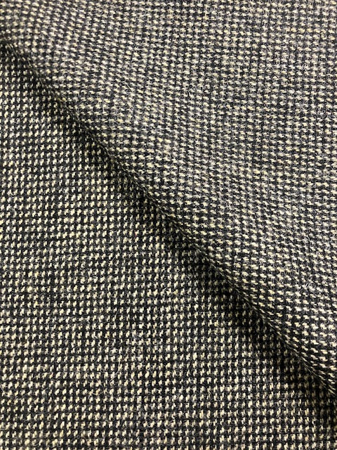 PF219 Pure Wool Hairline Tweed - Charcoal